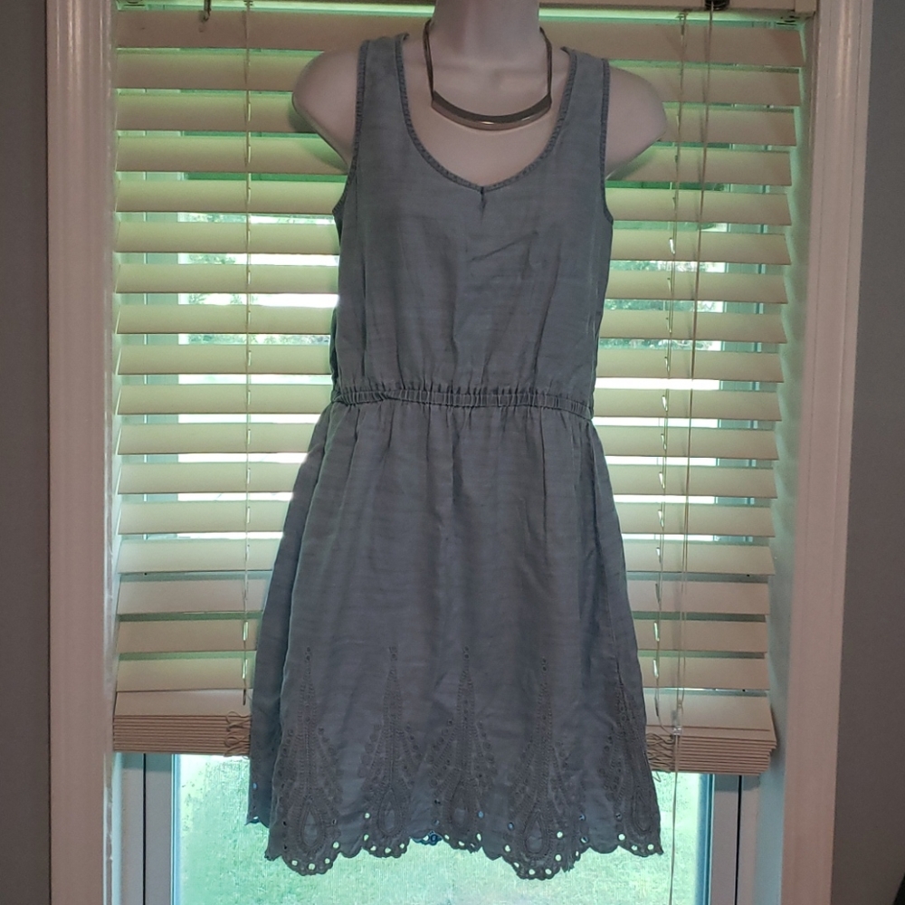 LC Lauren Conrad Blue sundress sz M